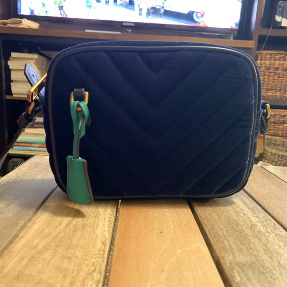 J. Crew Velvet Signet Crossbody Bag - Picture 5 of 5